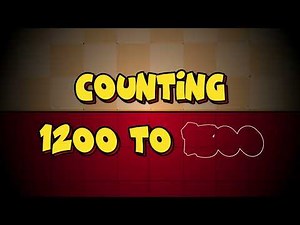Counting from 1200 to 1300 with Numberblocks! 🎉🔢 Fun Learning for Kids! ‪@ColorArt_id‬