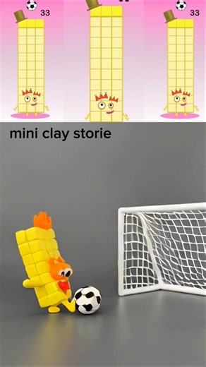 WoWw 😲 iMade Sprunki OC Number Blocks 33 Clay #sprunki #animation #numberblocks