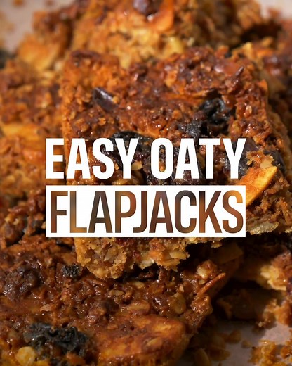 16K views · 110 reactions | Ready, steady, BAKE! Dave from the Iceland Kitchen has created the perfect quick and easy flapjacks  They're oat-rageously delicious  | Iceland Foods | Facebook