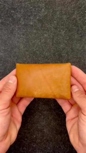 Minimalist Leather Wallet Pattern – Slim Handmade Design – PDF Template for Leathercraft – A4 Digital Download - Etsy