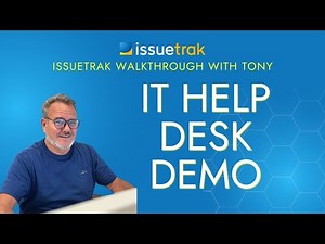 IT Help Desk - Demo of Issuetrak with Tony