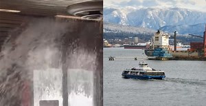 SeaBus service resumes after terminal flooding at Waterfront Station (VIDEO) | Urbanized