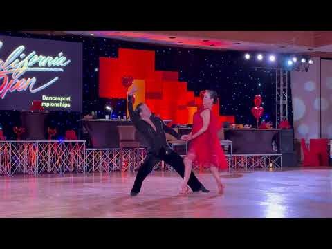 Valentine’s Day · Gold Rumba Performing at California Open by Dali Higa