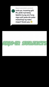 Grade 12 ABM Subjects and Student Tips Explained