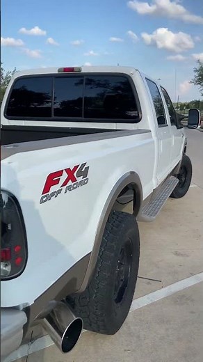 2007 Ford F250 Straight pipe 6.0 Powerstroke
