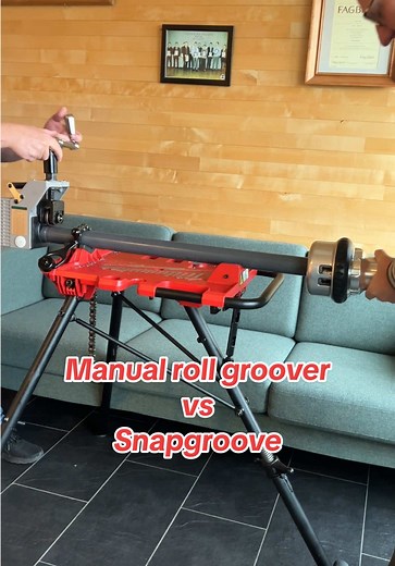 Manual Roll Groover vs Snapgroove: Which to Choose?