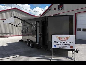Another great custom Toy Hauler built like no other! by Tow Tek Trailers!