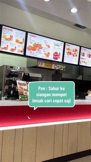 Beli disini bisa buat sahur kak pakai voucher di TikTok banyak promo #rayapenuhrasa #pasarsenen #cfc