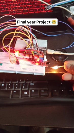 ESP32 Fire Detector with OLED + Voice Alarm | DIY Smart Safety Project