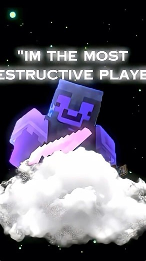 I am the most Destructive player in MC #minecraft #edit ￼