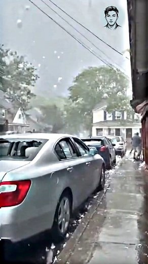 Nature gone wild! Never seen hail this big before — streets are chaos 😱💥 #ExtremeWeather #hailstorm 29.10.2025 Kansas City USA #hailstorm #extremeweather #weather | 𝐃𝐚𝐢𝐫 𝐕𝐢𝐬𝐢𝐨𝐧 𝐔𝐊