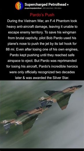 Pardo's Push that saved his wingman