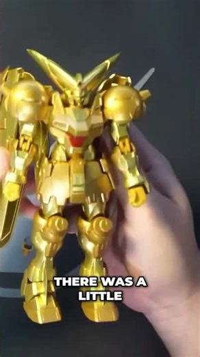 Gold Gundam unboxing! Is it worth the hype?