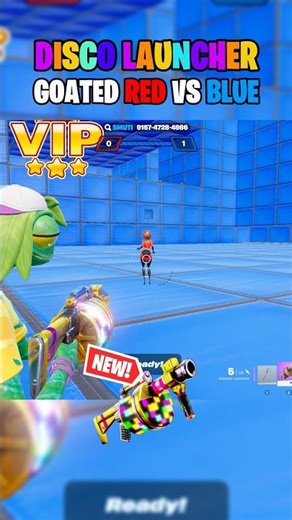 How to Unlock DISCO LAUNCHER in Goated Red VS Blue?! 🪩 #fortnite #fortniteclips