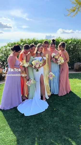 Spring Wedding Color Palette Ideas for Bridesmaids