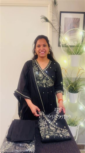 Anarkali model black colour 27€ Size M to XXL available 0652199719
