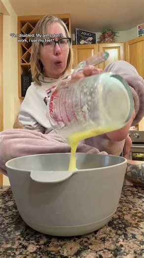 Turned out ok! #disabled #amcstrong #arthrogryposis #baking #cookies