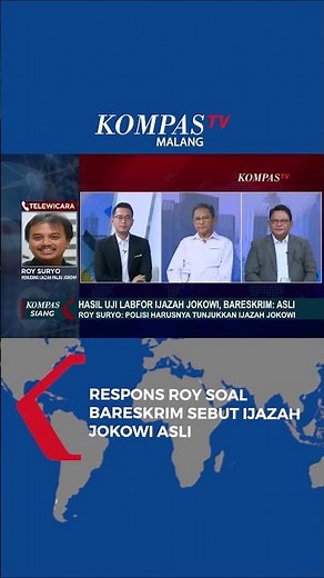 Bareskrim Polri Sebut Ijazah Jokowi Asli, Ini Respons Roy Suryo