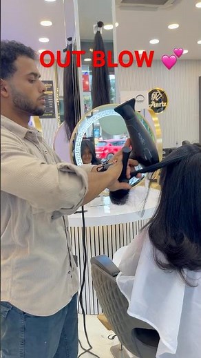 Blow out curls 👩‍🦰 | Blow dryer shorts 💕 #mjnailsart #fyp #fypシ #femalemc #gamdias #freeme