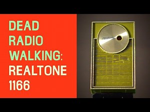 Vintage Electronics Repair: Dead Realtone 1166 transistor radio restoration