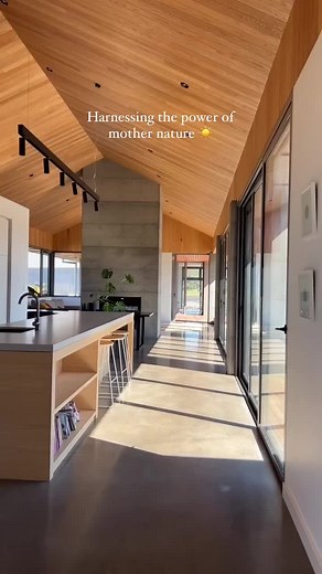 Passively Designed Eco Home with Rammed Earth and Concrete Floors