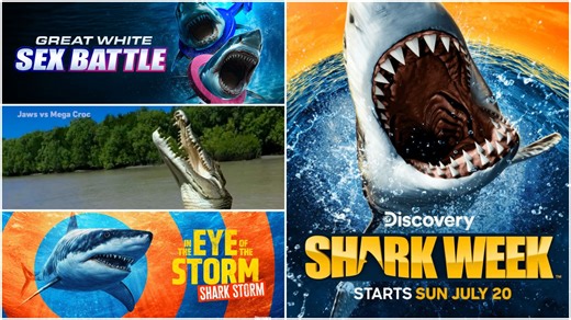 Shark Week 2025 Night 2 Preview: Sex Battle, Mega Croc & Shark Storm