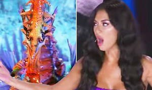 The Masked Singer US: Seahorse performs Rihanna track