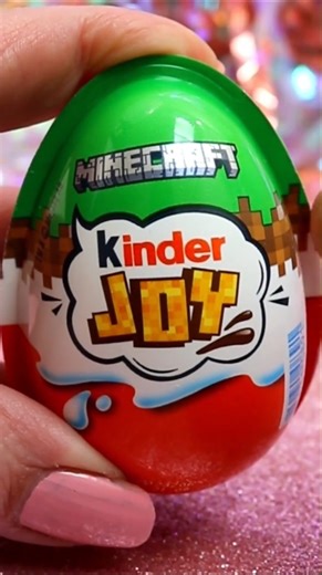 ASMR UNBOXING Minecraft Chocolate Egg Review ❤️#shorts #asmr #minecraft #chocolate #egg #trending