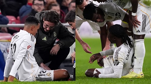 Peaje para el Real Madrid en San Mamés: Camavinga y Trent, con lesiones "preocupantes"