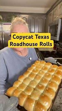 Copycat Texas Roadhouse Rolls 🤠🍯 #Recipe in Description