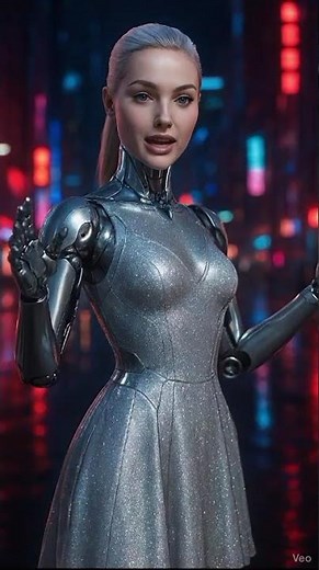 Future City Android Girl | Ultra-Realistic AI Robot Cinematic