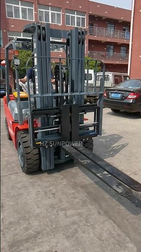 Fork Positioner - Forklift Attachment. #hzsunpower #dieselforklift #chinafactory