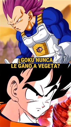 ¿GOKU NEVER BEAT VEGETA?|#shorts
