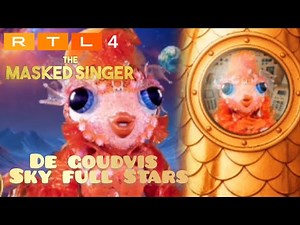 De goudvis // sky full stars //masked singer nederland 2025