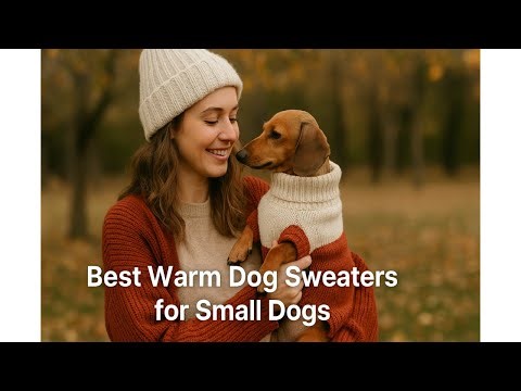 🐶 Generic Dog Sweaters for Small Dogs Fleece Puppy Sweaters | Best Warm Dog Sweaters for Small Dogs🐾