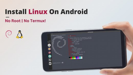 无需Root和Termux，2025年最简单的安卓安装Linux方法！🐧