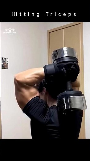 INSANE TRICEPS GROWTH THE BEST OVERHEAD DUMBBELL EXTENSION FOR MASSIVE ARMS