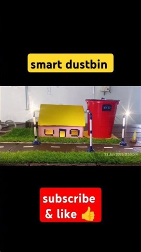 How to make a smart dustbin #electrical #experiment #electronic #automobile #shorts #engineering