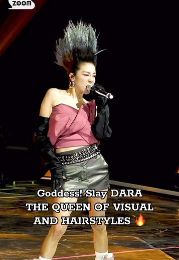 Dara from 2NE1: Queen of Visuals and Hairstyles