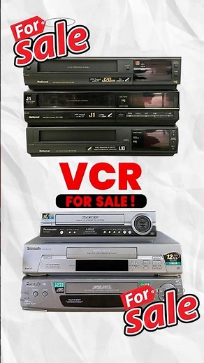 Vcr for Sale National and Panasonic #youtube #shorts #youtubeshorts