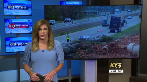 Pedestrian hit by semi on I-44 in Springfield