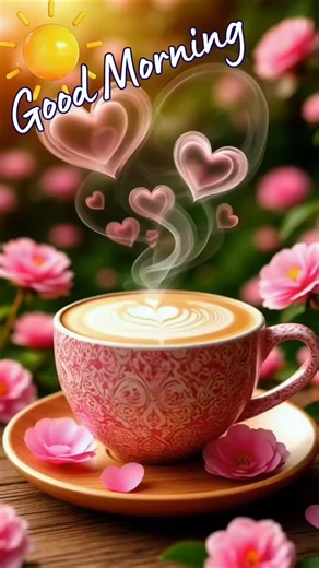 Good Morning🌹 Morning nature✨Start a new day brightly🔅Spring Melody
