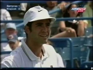 Cincinnati 1999 QF Sampras vs Krajicek