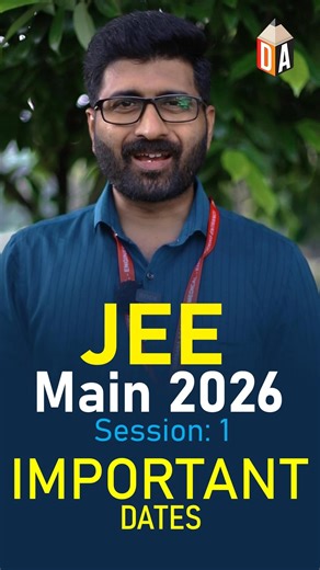 11 reactions |  Get ready, future engineers!  The JEE Main 2026...