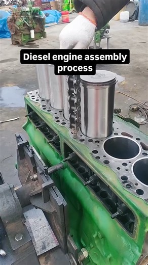 Engineering Gadgets | Diesel engine assembly is a multi-stage process focused on ensuring optimal functionality and performance. It begins with the preparation... | Instagram