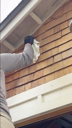 Resealing Cedar Shake Shingles | Simple Home Maintenance
