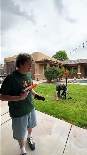 Ultra Slow Motion Nerf “Accident”.