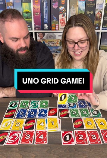 Who Can Finish Their UNO Grid First?
