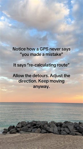 Life Lessons from a GPS: Embrace Change and Redirect
