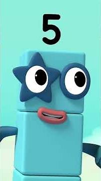 Le Palais des Motifs - Partie 6 🔵 | Apprendre à compter jusqu'à cinq - Motif bleu | Numberblocks